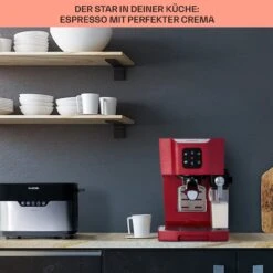 BellaVita Kaffeemaschine 3-in-1 1450 W 20 Bar Milchschäumer -Heimladen 10041240 de 0004 usp