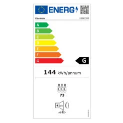 Barossa 73 Duo Weinkühlschrank 2 Zonen 192 Ltr 73 Fl Touch-Display -Heimladen 10041308 energy label