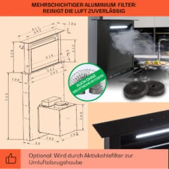 Royal Flush Eco Dunstabzugshaube 60 Cm 576 M³/h A+ -Heimladen 10041348 de 0005 usp