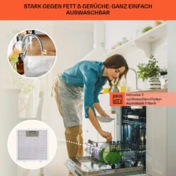 Royal Flush Eco Dunstabzugshaube 60 Cm 576 M³/h A+ -Heimladen 10041348 de 0006 usp