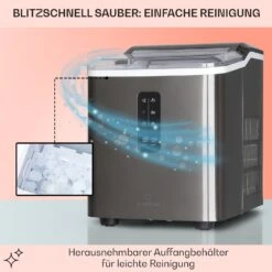 Albaron Supreme Eiswürfelmaschine Bullet 12kg/24h 1,5 Ltr Edelstahl -Heimladen 10041360 de 0005 logo