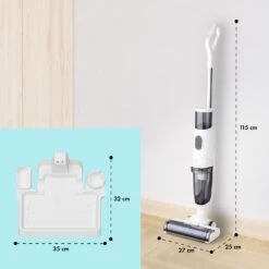 Caswell Nass-/Trockensauger Kabellos Akkubetrieben LED-Display -Heimladen 10041366 yy 0008 usp