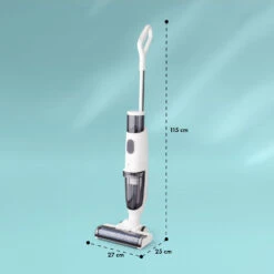 Caswell Nass-/Trockensauger Kabellos Akkubetrieben LED-Display -Heimladen 10041366 yy 0011 dimensions
