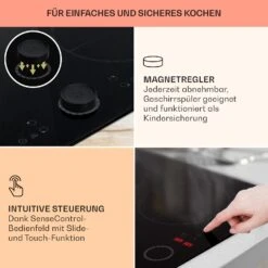 Magnichef 4 Einbaukochfeld Induktion 4 Zonen 7000W Glaskeramik 14 Magnichef 4 Einbaukochfeld Induktion 4 Zonen 7000W Glaskeramik -Heimladen 10041380 de 0004 usp