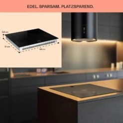 Magnichef 4 Einbaukochfeld Induktion 4 Zonen 7000W Glaskeramik 16 Magnichef 4 Einbaukochfeld Induktion 4 Zonen 7000W Glaskeramik -Heimladen 10041380 de 0006 usp