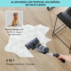 Caswell Plus Nass-/Trockensauger Kabellos Akkubetrieben LED-Display -Heimladen 10041383 de 0004 usp