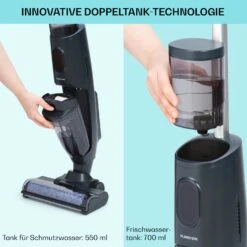 Caswell Plus Nass-/Trockensauger Kabellos Akkubetrieben LED-Display -Heimladen 10041383 de 0007 usp