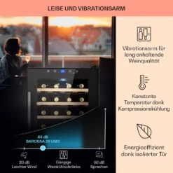 Barossa 29 Uno Weinkühlschrank 1 Zone 88 Ltr / 28 Fl Touch-Display -Heimladen 10041397 de 0004 usp