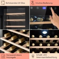 Barossa 29 Uno Weinkühlschrank 1 Zone 88 Ltr / 28 Fl Touch-Display -Heimladen 10041397 de 0005 usp