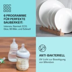 Havasia UV 6 Secret Einbau-Geschirrspüler UV-Licht 6 Programme -Heimladen 10041826 de 0003 usp