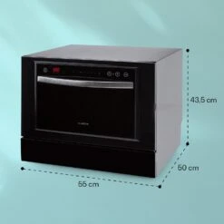 Havasia UV 6 Luminance Geschirrspüler UV Glasfront Freistehend 1380W 16 Havasia UV 6 Luminance Geschirrspüler UV Glasfront Freistehend 1380W -Heimladen 10041827 yy 0007 dimensions