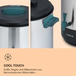 Abbey 40 Einkochautomat Getränkespender 40L 100°C 180min Edelstahl -Heimladen 10041839 de 0005 logo