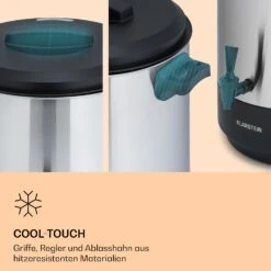 Abbey 60 Einkochautomat Getränkespender 60L 100°C 180min Edelstahl -Heimladen 10041840 de 0005 logo