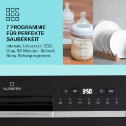 Amazonia 6 Smart Geschirrspüler App-Steuerung Freistehend 1380W -Heimladen 10041886 de 0003 usp