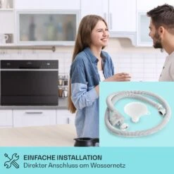 Amazonia 6 Smart Geschirrspüler App-Steuerung Freistehend 1380W -Heimladen 10041886 de 0004 usp