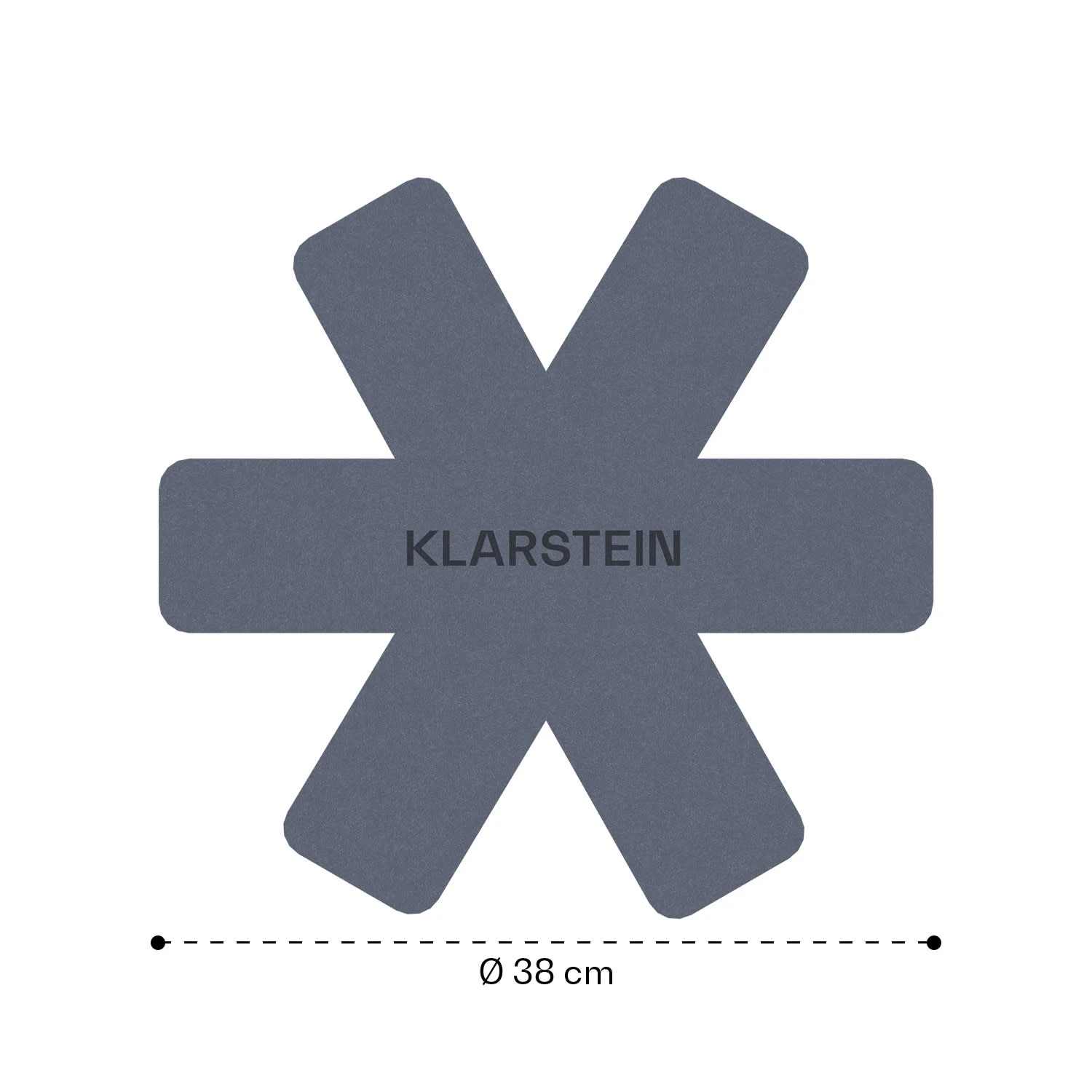 Noto Endurance Filz-Set 5 Stck. Sternförmig Sehr Weich Für Töpfe & Pfannen Ø38 Cm 9 Noto Endurance Filz-Set 5 Stck. Sternförmig Sehr Weich Für Töpfe & Pfannen Ø38 Cm – Bild 7