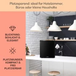 Happy Hour 38 Mini-Kühlschrank Minibar Getränkekühlschrank 38 L 26 DB 12 Happy Hour 38 Mini-Kühlschrank Minibar Getränkekühlschrank 38 L 26 DB -Heimladen 10045045 de 0003 usp