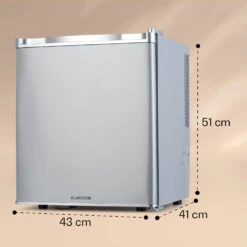 Happy Hour 38 Mini-Kühlschrank Minibar Getränkekühlschrank 38 L 26 DB -Heimladen 10045046 yy 0007 dimensions
