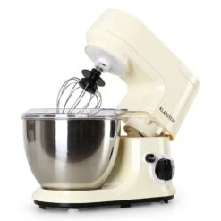 Carina Morena Pasta Maker Set Küchenmaschine 800W 4L Edelstahlschüssel