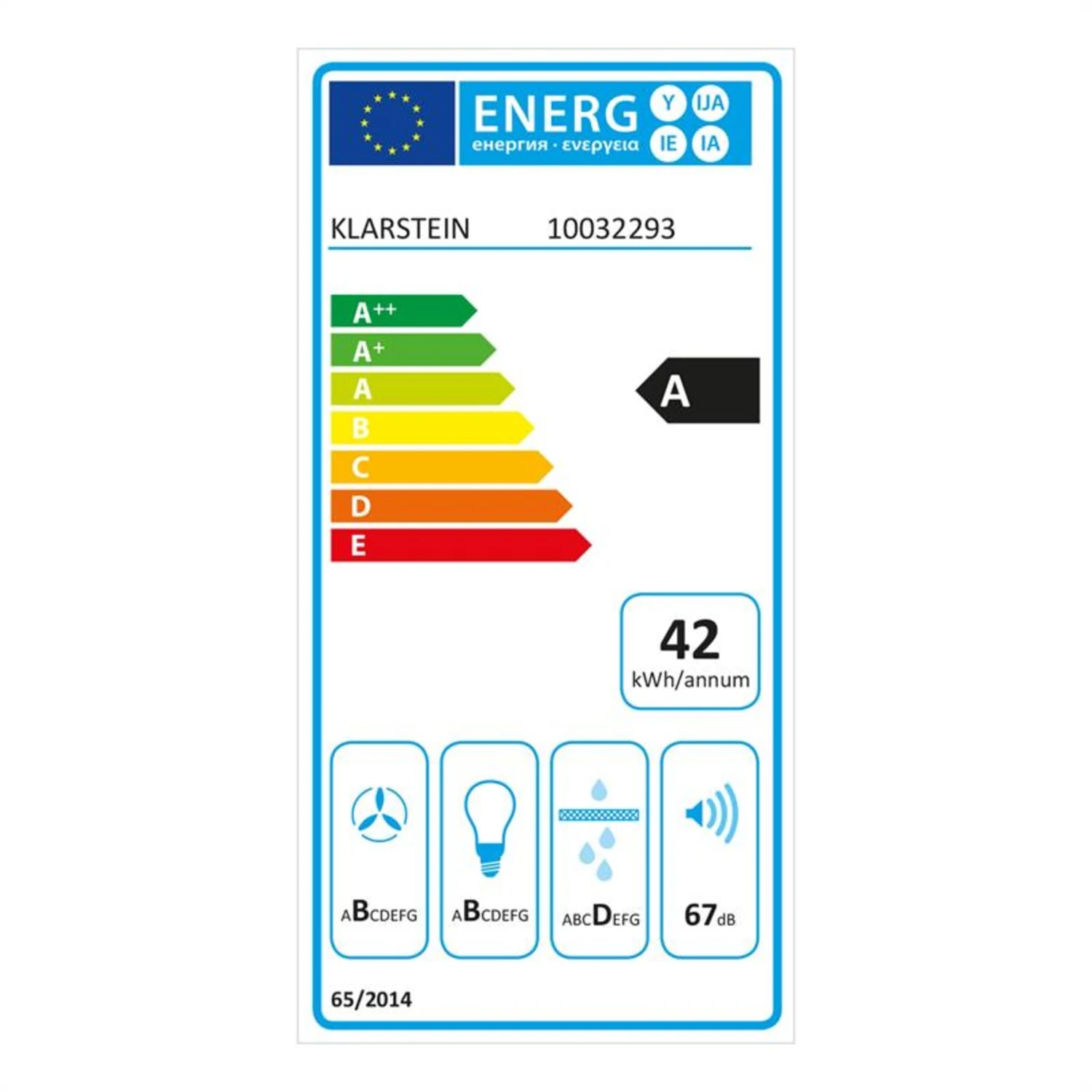 Sabia 60 Dunstabzugshaube | 60cm | 600 M³/h | Energieeffizienzklasse A | Inklusive 2 X Aktivkohlefilter 4 Sabia 60 Dunstabzugshaube | 60cm | 600 M³/h | Energieeffizienzklasse A | Inklusive 2 X Aktivkohlefilter – Bild 2