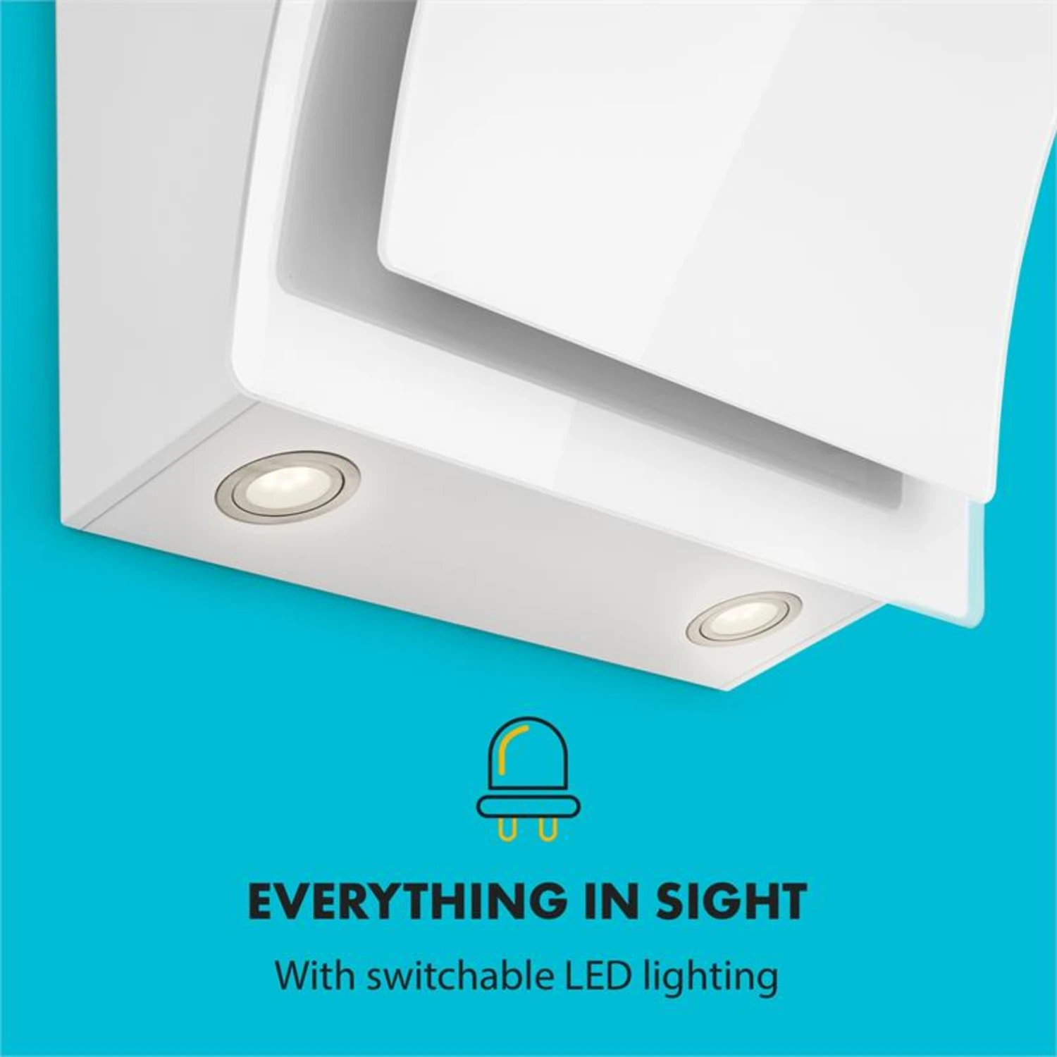 Sabia 60 Dunstabzugshaube | 60cm | 600 M³/h | Energieeffizienzklasse A | Inklusive 2 X Aktivkohlefilter 8 Sabia 60 Dunstabzugshaube | 60cm | 600 M³/h | Energieeffizienzklasse A | Inklusive 2 X Aktivkohlefilter – Bild 6