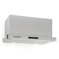 Vinea Dunstabzugshaube Umluftset 60cm 610m³/h Aktivkohlefilter Silber -Heimladen 60002221 yy 0004 titel Klarstein Vinea Unterbau Dunstabzugshaube silber