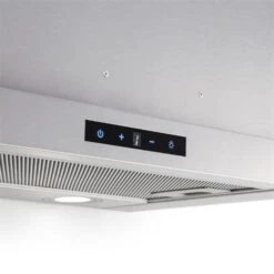 Vinea Dunstabzugshaube Umluftset 60cm 610m³/h Aktivkohlefilter Silber -Heimladen 60002221 yy 0006 detail Klarstein Vinea Unterbau Dunstabzugshaube silber