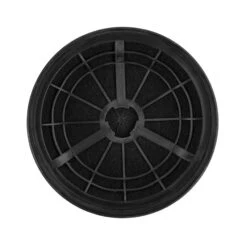 Vinea Dunstabzugshaube Umluftset 60cm 610m³/h Aktivkohlefilter Silber -Heimladen 60002221 yy 0011 detail Klarstein Aktivkohlefilter fuer Dunstabzugshauben