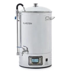 Mundschenk + Eintauchkühler Bierbrauanlage 2500W 30l 304 Edelstahl -Heimladen 60002275 yy 0002 titel Klarstein Mundschenk Maischekessel Bierbrauanlage