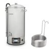 Mundschenk XXL + Eintauchkühler Bierbrauanlage 3000W 50l 304 Edelstahl -Heimladen 60002276 yy 0001 front Klarstein Mundschenk XXL Eintauchkuehler Set