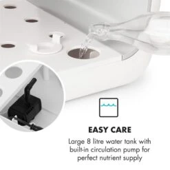 GrowIt Farm Starter Kit Europe 28 Pflanzen 48W 8 Ltr Europe-Seeds Nährlösung -Heimladen 60002407 yy 0008 logo Klarstein GrowIt Farm Smart Indoor Garden 8 Liter