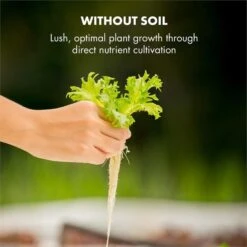 GrowIt Farm Starter Kit Salad 28 Pflanzen 48W 8 Ltr Salad-Seeds Nährlösung -Heimladen 60002408 yy 0007 logo Klarstein GrowIt Farm Smart Indoor Garden 8 Liter