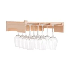 Barossa 77 Duo Weinkühlschrank-Set 2 Zonen 191L/77Fl. Weinglasregal -Heimladen 60002418 yy 0008 titel Klarstein Barossa 77D Weinglas Regal