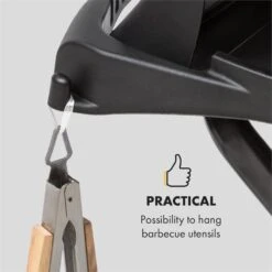 Parforce One Gasgrill 3,5kW 12000BTU Grilltisch Gasschlauch Schwarz -Heimladen 60002431 yy 0012 logo Klarstein Parforce Stand Grilltisch Zubehoer