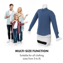 ShirtButler Pro Automatisches Trocknersystem Hemd & Hose 1200 W 2-in-1 70 °C Timer Weiß -Heimladen 60002669 yy 0005 logo Klarstein ShirtButler Pro Ersatz Shirt