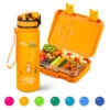 Schmatzfatz Frühstücksset Lunchbox & Trinkflasche Tritan Dicht BPA-frei -Heimladen 60002945 yy 0001 titel